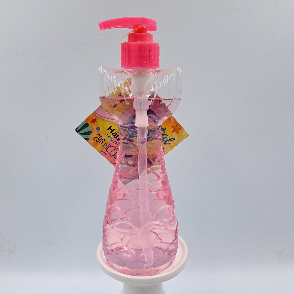 Cherry Blossom Pink Mermaidcore Tail Fairycore Pastel Hand Soap Beachy Coastal